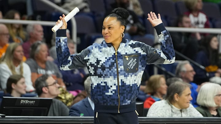 South Carolina basketball coach Dawn Staley