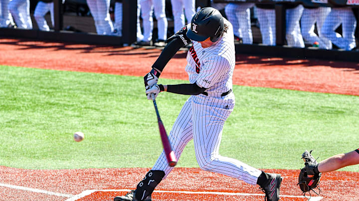 Louisville baseball infielder Brandon Anderson