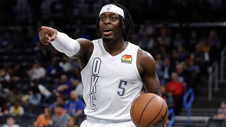 Oklahoma City Thunder guard Luguentz Dort.