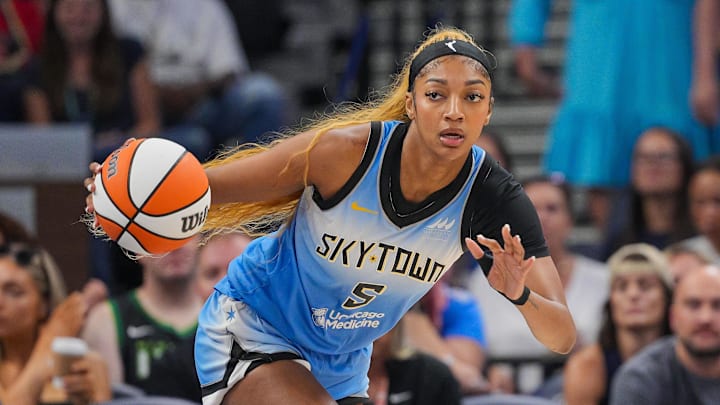 Chicago Sky forward Angel Reese.