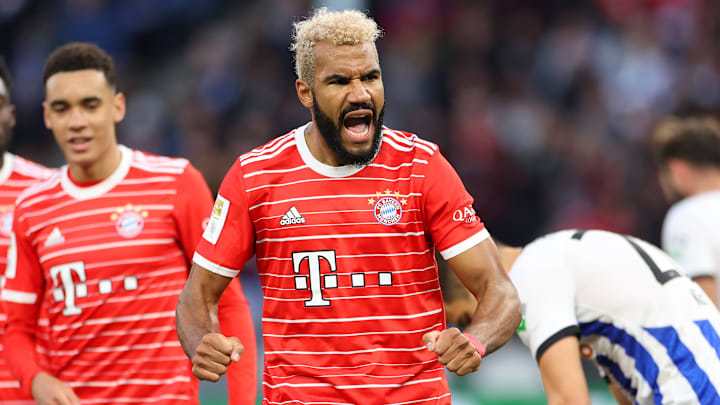 Choupo-Moting balançou a rede duas vezes na capital alemã