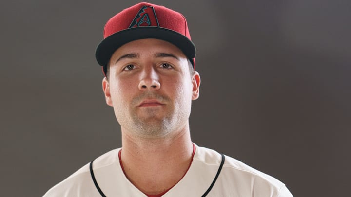 Feb 18, 2026; Scottsdale, AZ, USA; Arizona Diamondbacks outfielder Ryan Waldschmidt (86) poses for a photo for MLB media day at Salt River Fields at Talking Stick. Mandatory Credit: Allan Henry-Imagn Images Feb 18, 2026; Scottsdale, AZ, USA; Arizona Diamondbacks outfielder Ryan Waldschmidt (86) poses for a photo for MLB media day at Salt River Fields at Talking Stick. Mandatory Credit: Allan Henry-Imagn Images