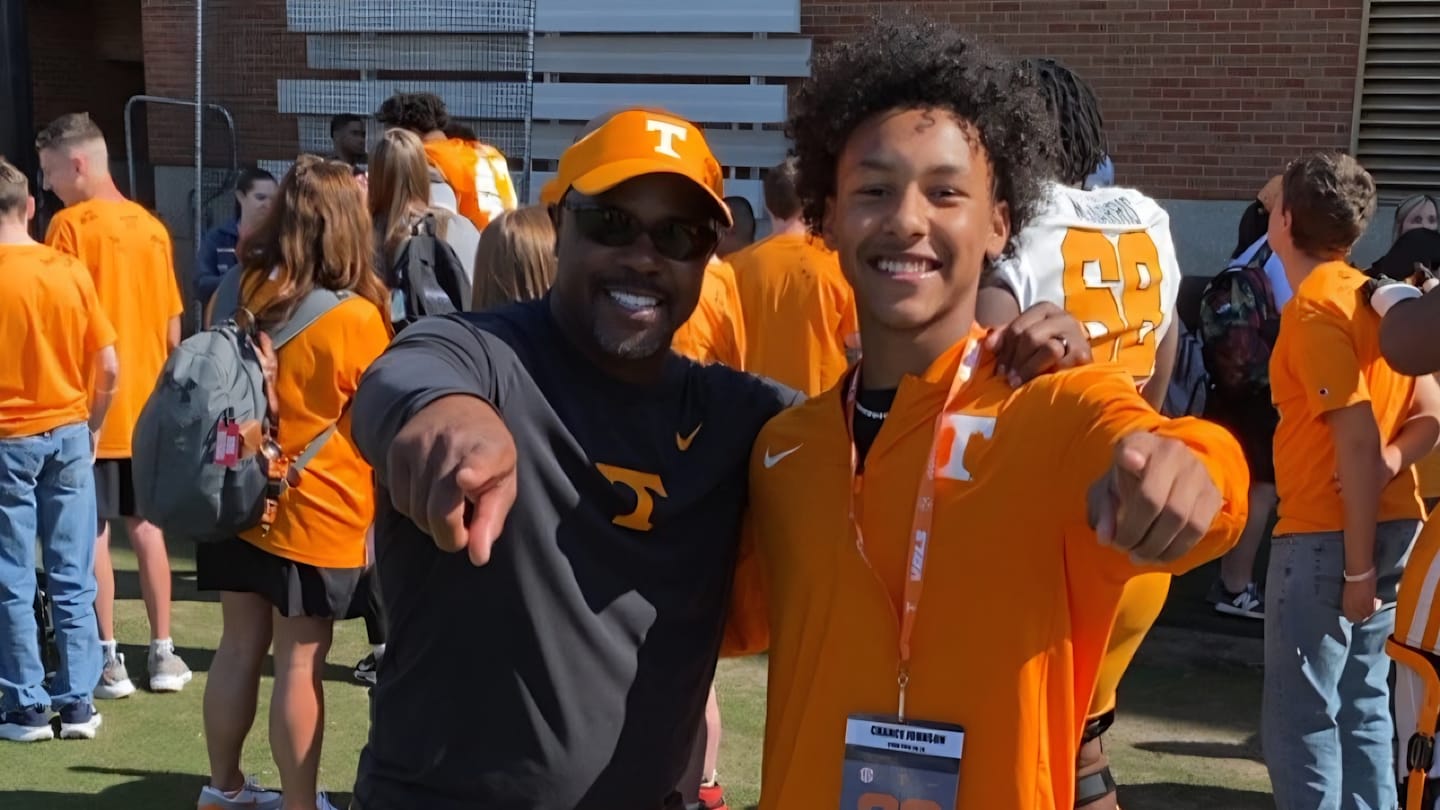 2029 ATH Chance "Turbo" Johnson Visits Tennessee Football