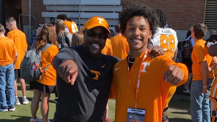 Chance "Turbo" Johnson enjoying his time on Rocky Top.