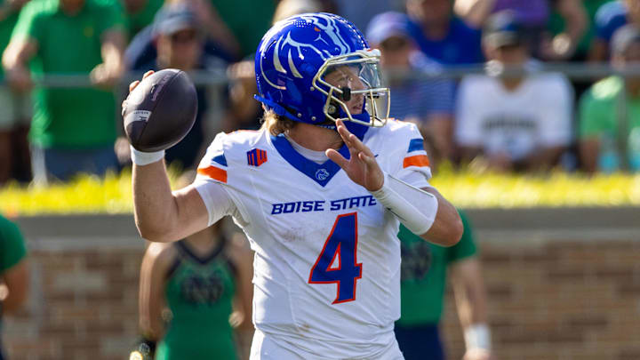 Boise State Broncos quarterback Maddux Madsen.