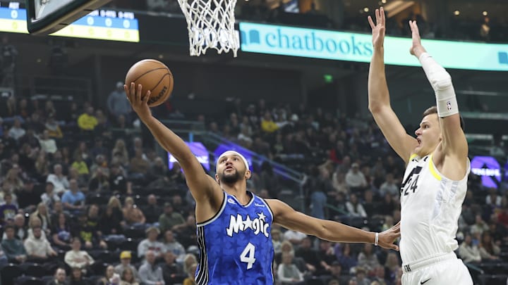 Jalen Suggs has helped the Orlando Magic get out in transition more, supercharging their offense and taking advantage of their defense.