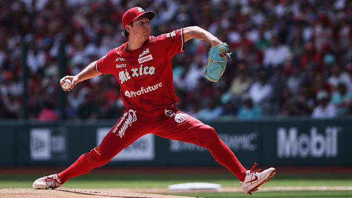 Trevor Bauer juega actualmente en los Diablos Rojos del México de la LMB 