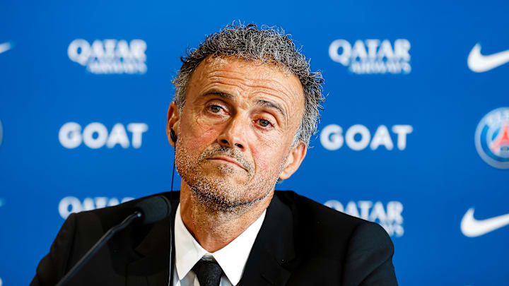 Paris Saint-Germain Press Conference, Luis Enrique, PSG