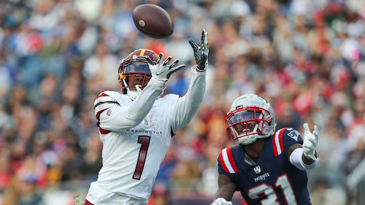 Washington Commanders receiver Jahan Dotson (1)