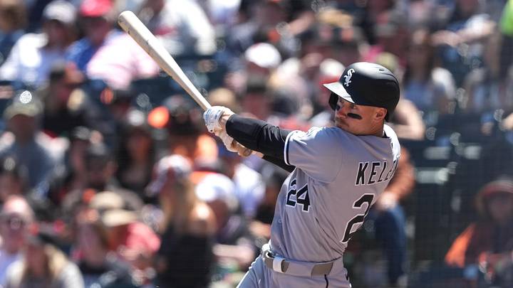 Chicago White Sox right fielder Jarred Kelenic. Chicago White Sox right fielder Jarred Kelenic.