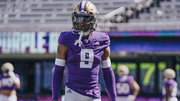 Thaddeus Dixon was one of the Huskies' top spring performers.
