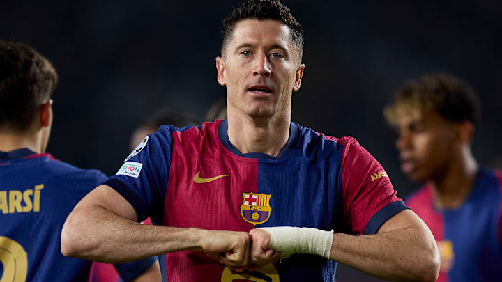 Robert Lewandowski a de grands objectifs avec le FC Barcelone.