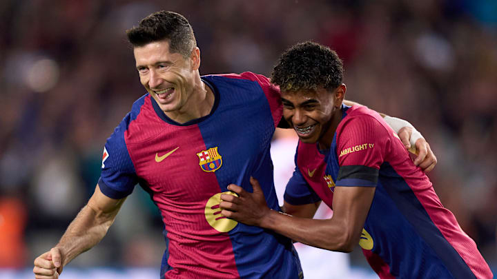 Barcelona venceu mais uma, com show de garotos e Lewandowski