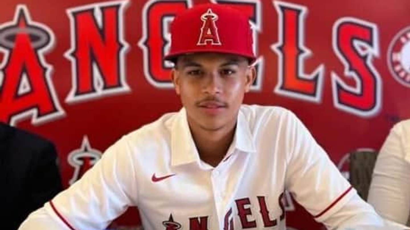 Angels Outfield Prospect Hayden Alvarez Makes History as Top Pick in Dominican Winter League Draft
