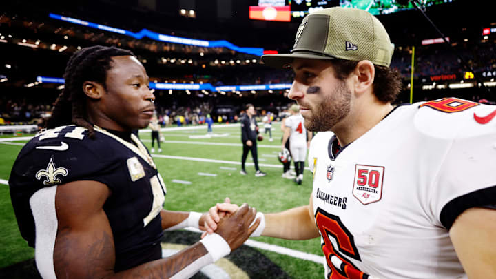 Baker Mayfield and the Tampa Bay Buccaneers need a huge favor from the Saints in Week 15. Baker Mayfield and the Tampa Bay Buccaneers need a huge favor from the Saints in Week 15.
