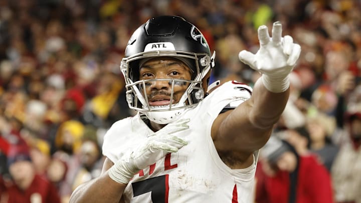 Atlanta Falcons running back moved into the top 5 of NFL running backs in ESPN's annual league survey. Atlanta Falcons running back moved into the top 5 of NFL running backs in ESPN's annual league survey.