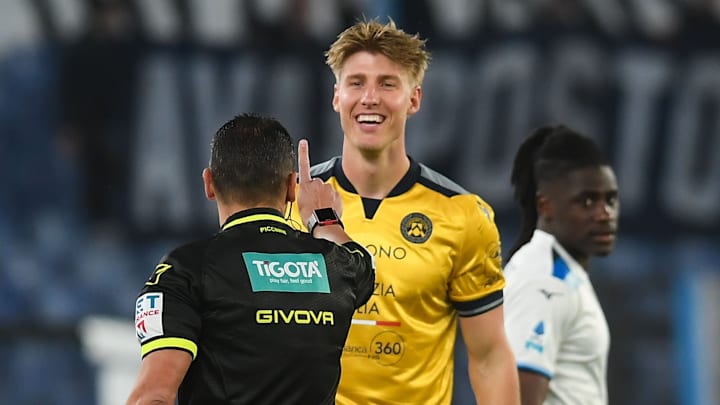 Udinese versatile defender Thomas Kristensen