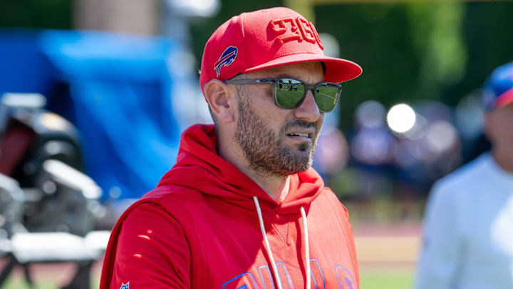 Buffalo Bills defensive coordinator Bobby Babich.