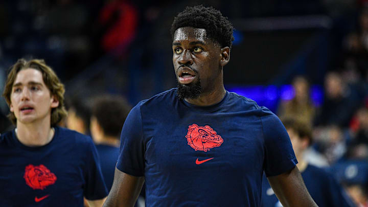 Gonzaga Bulldogs forward Graham Ike.