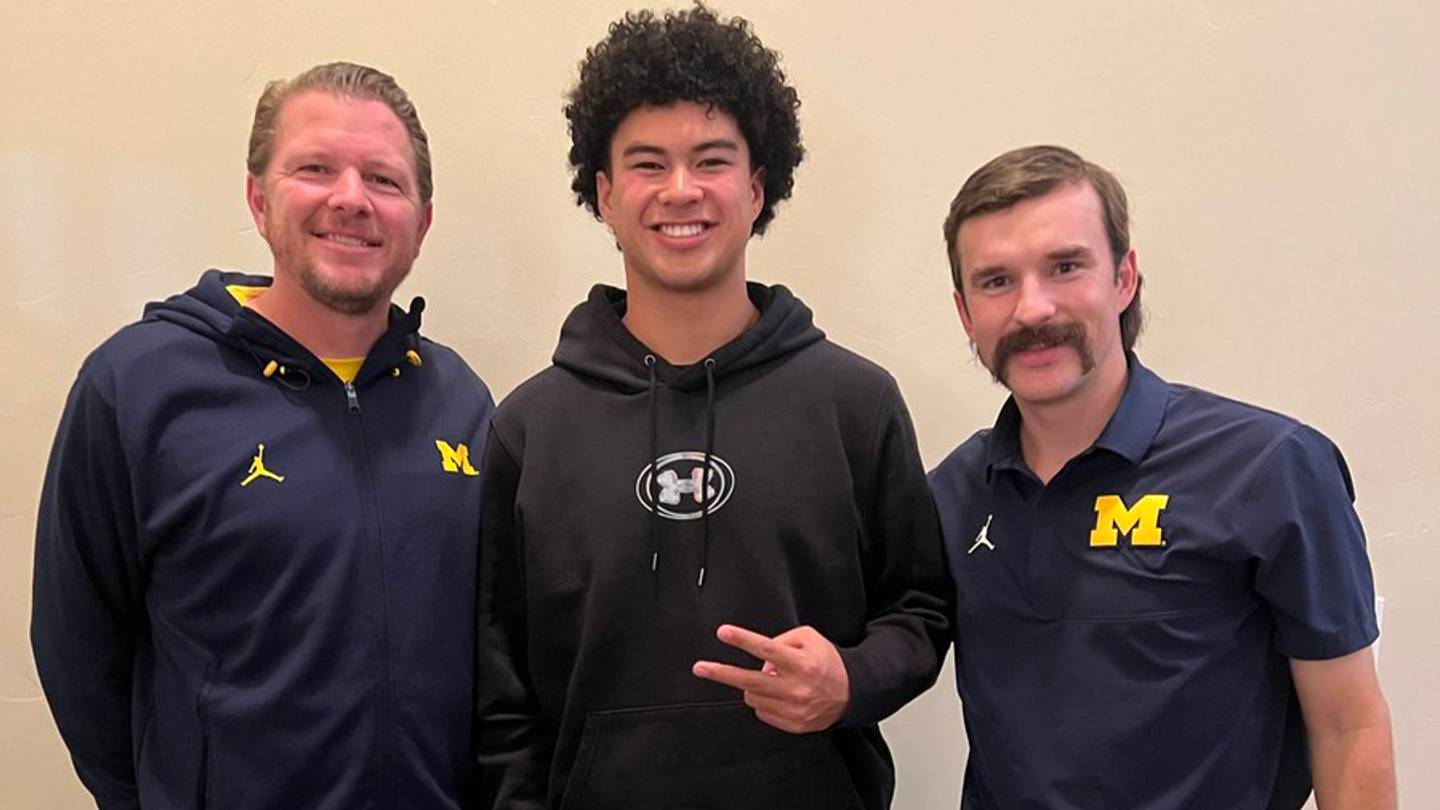 Michigan Football QB Commit Kamden Lopati Impresses on Day 1 of Elite 11