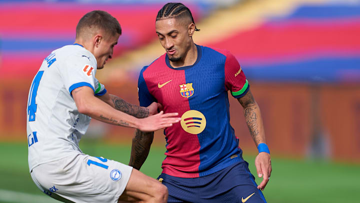 Raphinha voltou a jogar no meio de semana e pode fazer o primeiro jogo como titular desde que voltou de lesão Raphinha voltou a jogar no meio de semana e pode fazer o primeiro jogo como titular desde que voltou de lesão