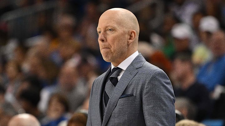 Feb 23, 2025; Los Angeles, California, USA; UCLA Bruins head coach Mick Cronin during the first half against the Ohio State Buckeyes at Pauley Pavilion presented by Wescom. Mandatory Credit: Robert Hanashiro-Imagn Images Feb 23, 2025; Los Angeles, California, USA; UCLA Bruins head coach Mick Cronin during the first half against the Ohio State Buckeyes at Pauley Pavilion presented by Wescom. Mandatory Credit: Robert Hanashiro-Imagn Images