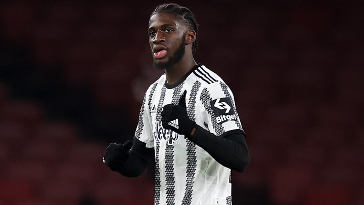 Iling-Junior in action for Juventus