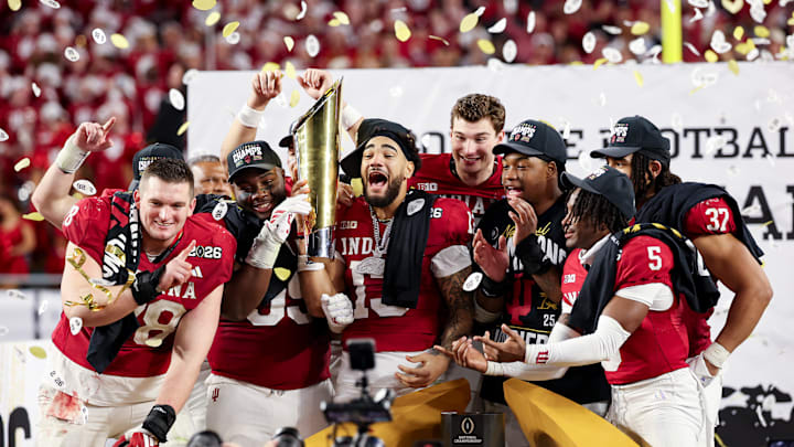 The Indiana Hoosiers became the third straight Big Ten team to win the College Football Playoff national championship.