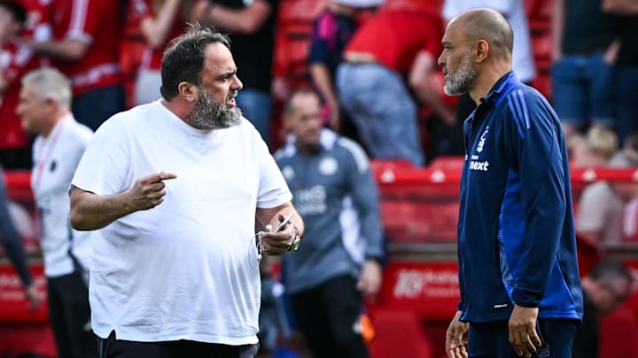 Nuno was challenged by Evangelos Marinakis Nuno was challenged by Evangelos Marinakis