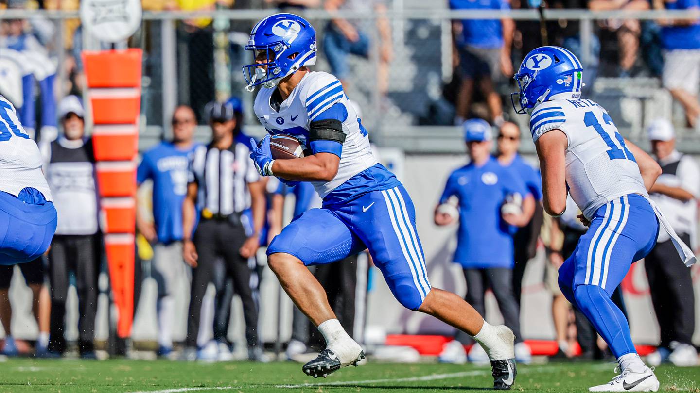 No. 9 BYU Football Releases the Depth Chart for Rivalry Game at Utah