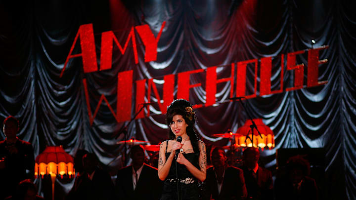 Amy Winehouse Performs For Grammy's Via Video Link