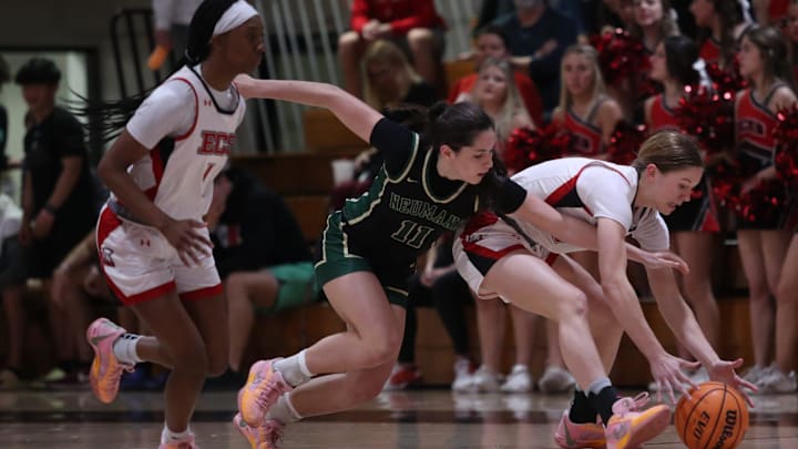Evangelical Christian hosts St. John Neumann in the Class 2A-Region 3 girls basketball final on Feb. 22, 2024, in Fort Myers.