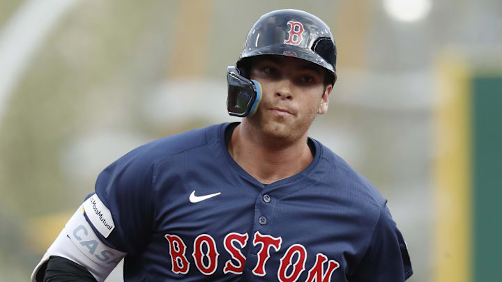 Apr 19, 2024; Pittsburgh, Pennsylvania, USA;  Boston Red Sox first baseman Triston Casas (36)