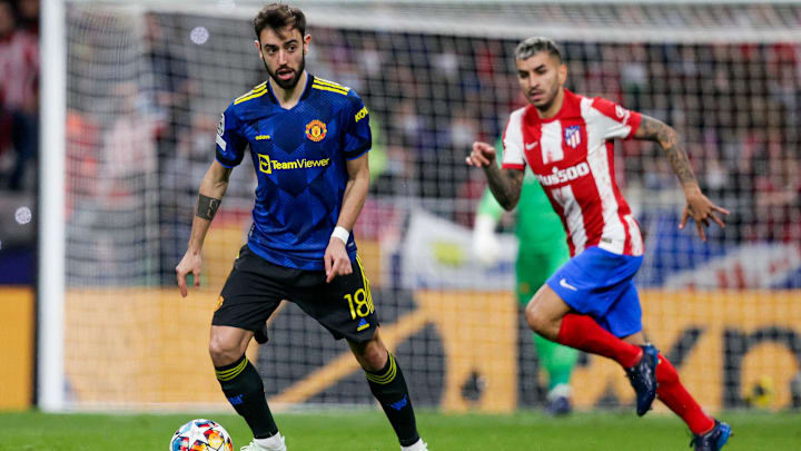 Bruno Fernandes é o jogador mais valioso entre as duas equipes 