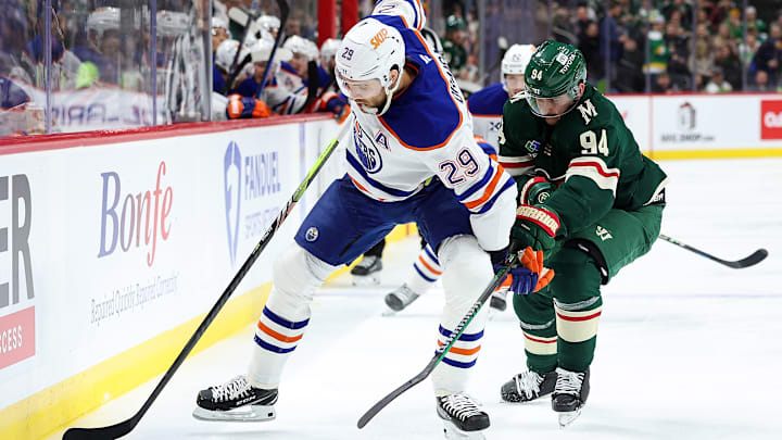 Edmonton Oilers v Minnesota Wild