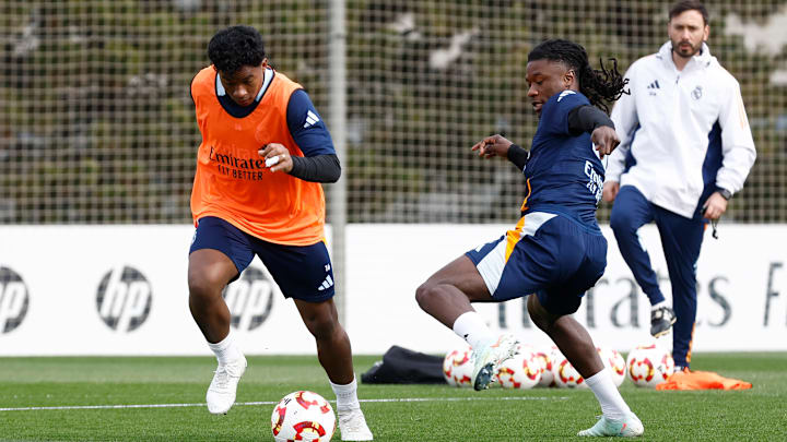 Endrick y Camavinga ya no compartirán entrenamientos, de momento, en el Real Madrid