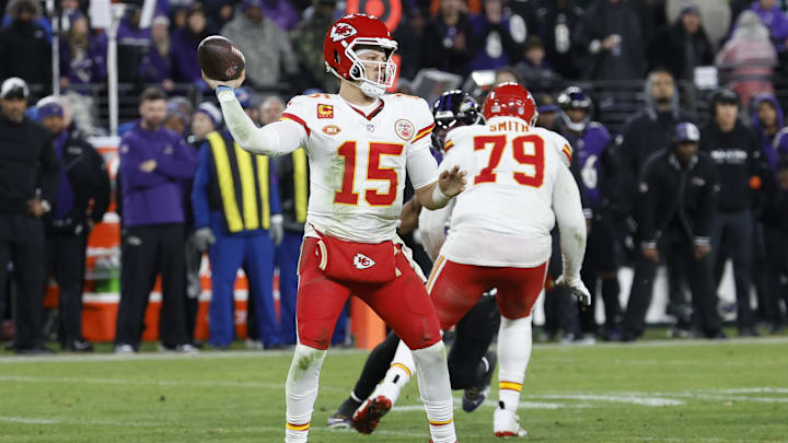 Kansas City Chiefs quarterback Patrick Mahomes