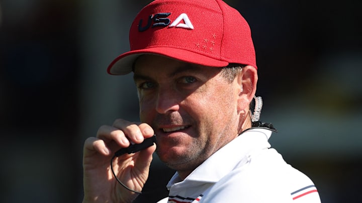 Keegan Bradley's U.S. team lost the Ryder Cup last month at Bethpage Black.
