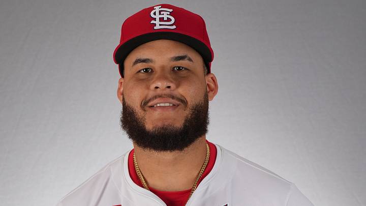 Feb 21, 2024; Jupiter, FL, USA; St. Louis Cardinals pitcher Victor Santos (86). Mandatory Credit: Jim Rassol-USA TODAY Sports Feb 21, 2024; Jupiter, FL, USA; St. Louis Cardinals pitcher Victor Santos (86). Mandatory Credit: Jim Rassol-USA TODAY Sports