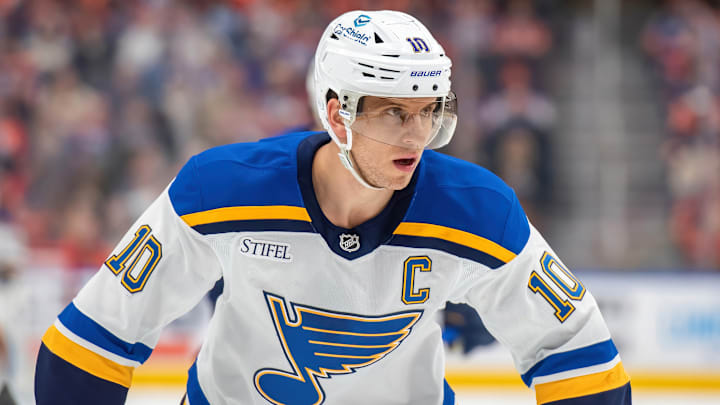 St Louis Blues v Edmonton Oilers