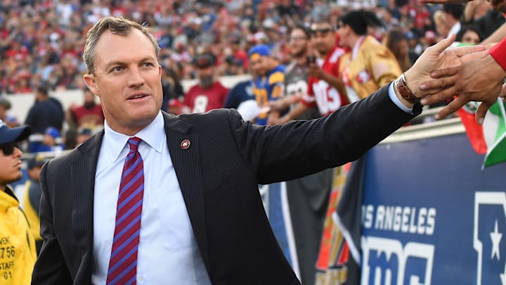 San Francisco 49ers general manager John Lynch San Francisco 49ers general manager John Lynch