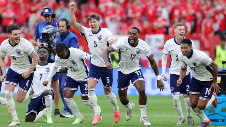 England saw off Switzerland