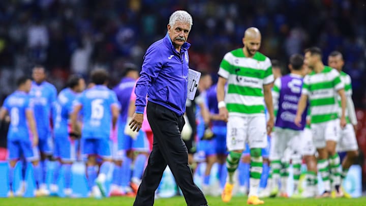El entrenador Ricardo Ferretti.