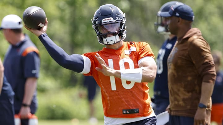 Chicago Bears quarterback Caleb Williams.