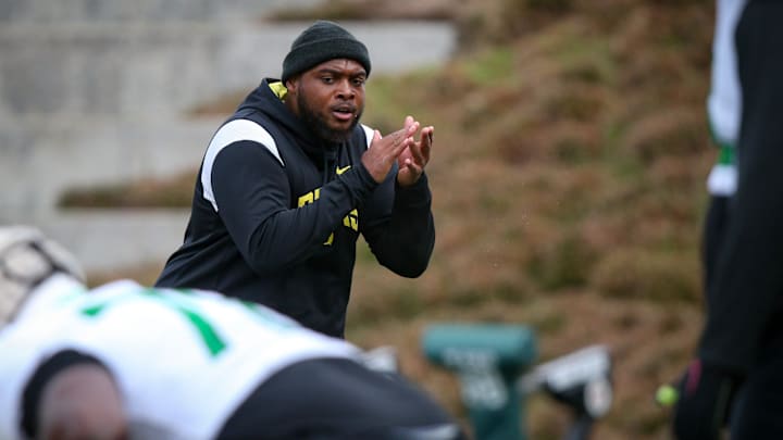 A'lique Terry added a monster addition to his offensive line room Wednesday morning, a five-star offensive tackle, 6-6, 345 pounds. A'lique Terry added a monster addition to his offensive line room Wednesday morning, a five-star offensive tackle, 6-6, 345 pounds.