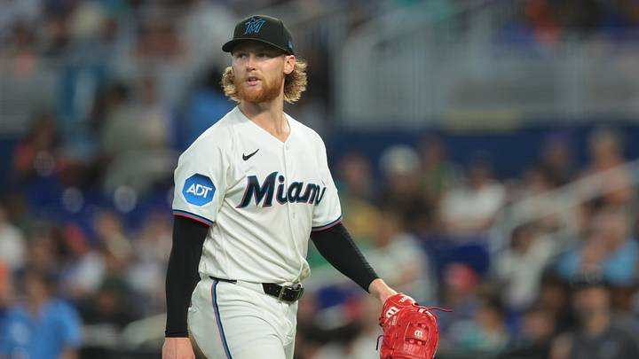 Miami Marlins starting pitcher Max Meyer is a solid prop target on June 3. 