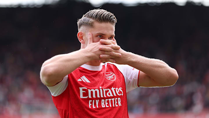 Gyökeres fez um dos gols dos Gunners Gyökeres fez um dos gols dos Gunners