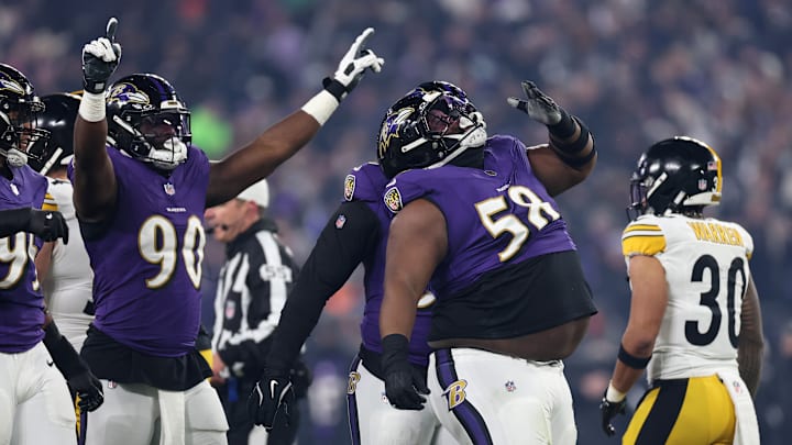 AFC Wild Card Playoffs: Pittsburgh Steelers v Baltimore Ravens