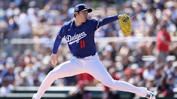 Cleveland Guardians v Los Angeles Dodgers