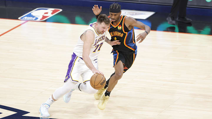 Los Lakers necesitarían de cualquier manera a Luka Doncic para un eventual cruce de segunda ronda ante el Oklahoma City Thunder de Shai Gilgeous-Alexander
